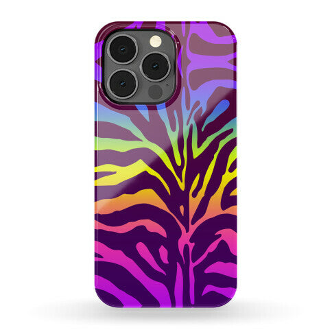 Rainbow Zebra Phone Case